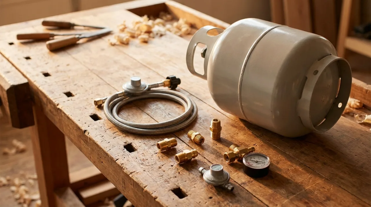 Tanks, Hoses & Accessories — portable propane heaters