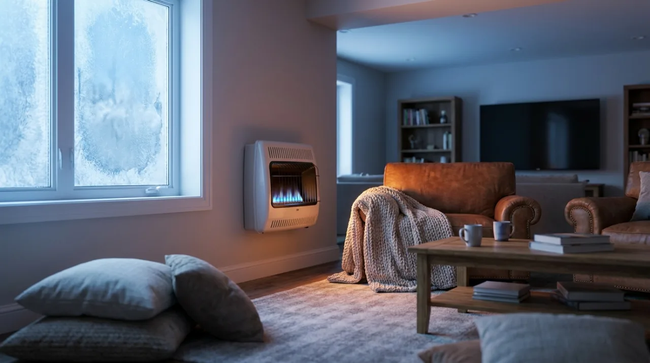 Wall-Mount, Cabinet & Tank-Top Heaters — portable propane heaters