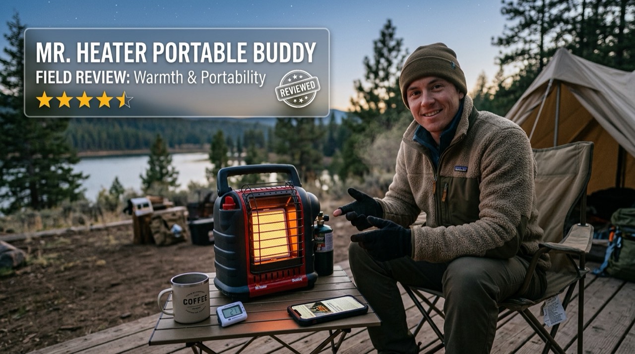 Dyna-Glo propane heaters — in use