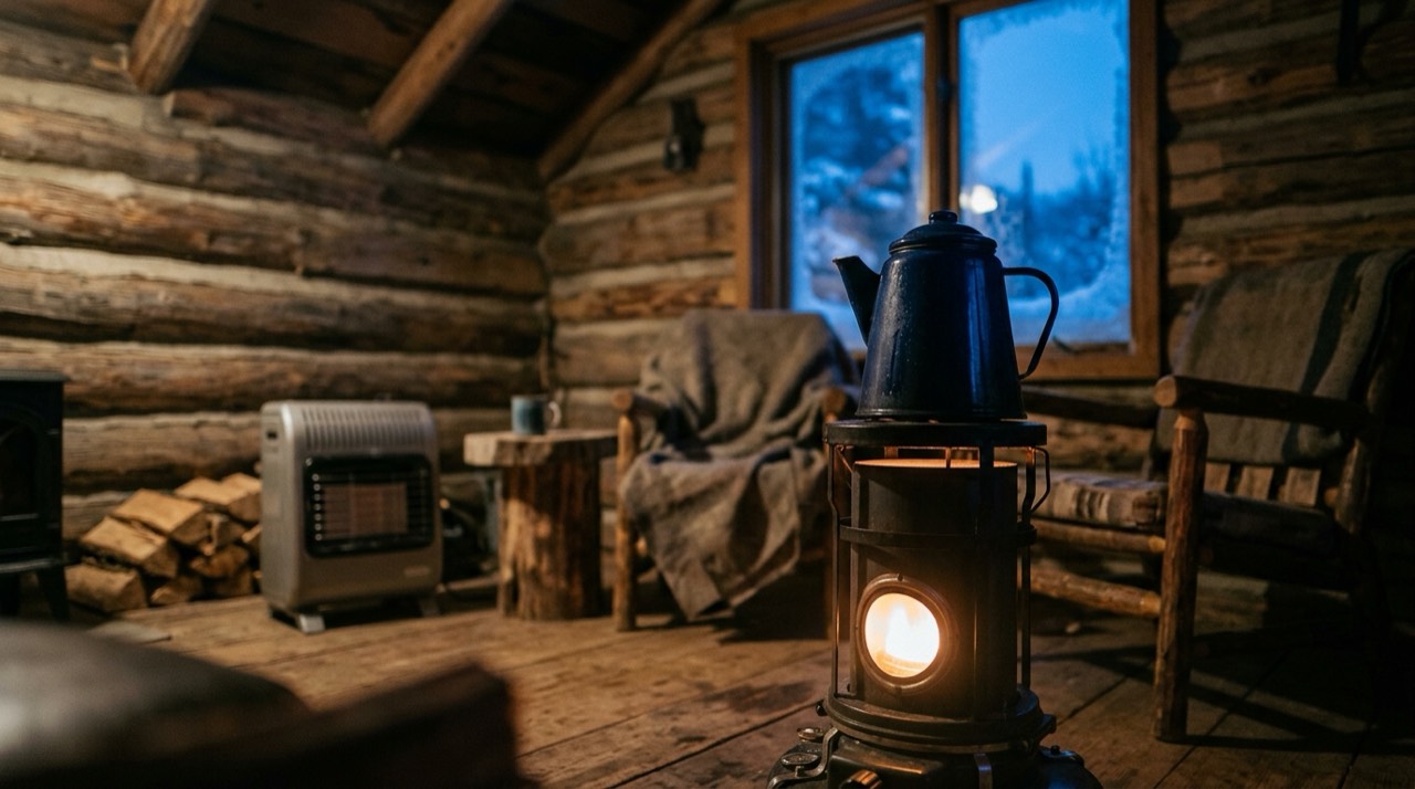 Kerosene heaters — in use