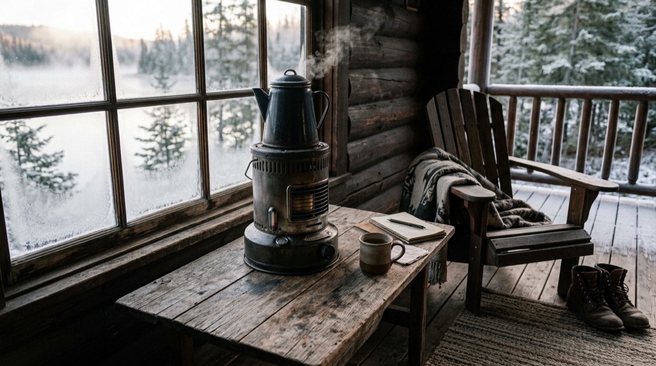 Kerosene heaters — in use