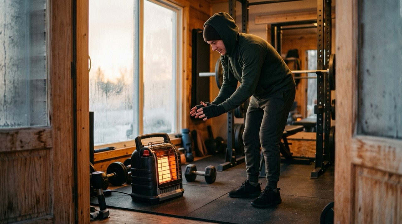 Radiant and infrared propane heaters — in use