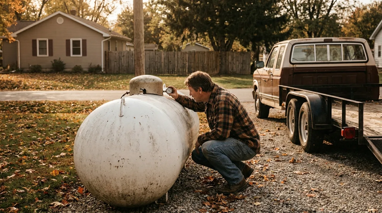 Propane tank refill and exchange — Memphis, TN