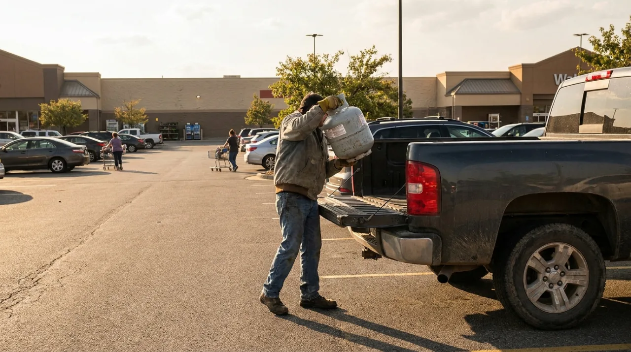 Propane tank refill and exchange — Baltimore, MD