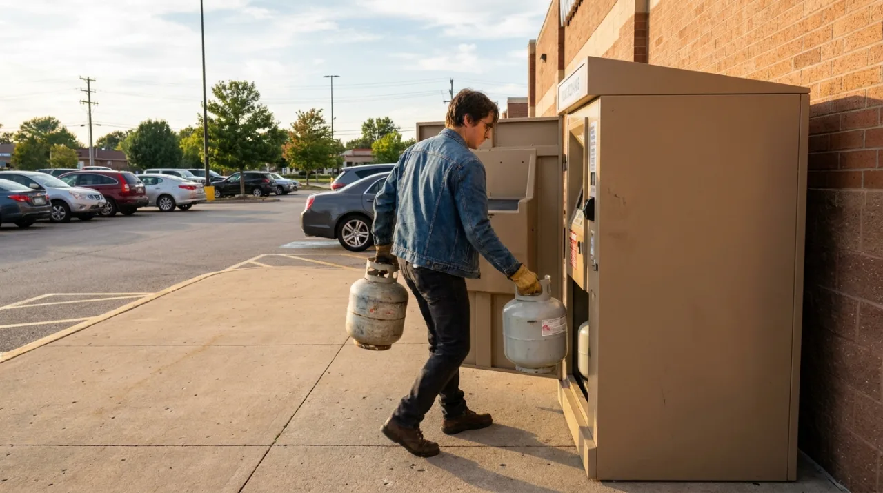 Propane tank refill and exchange — Milwaukee, WI