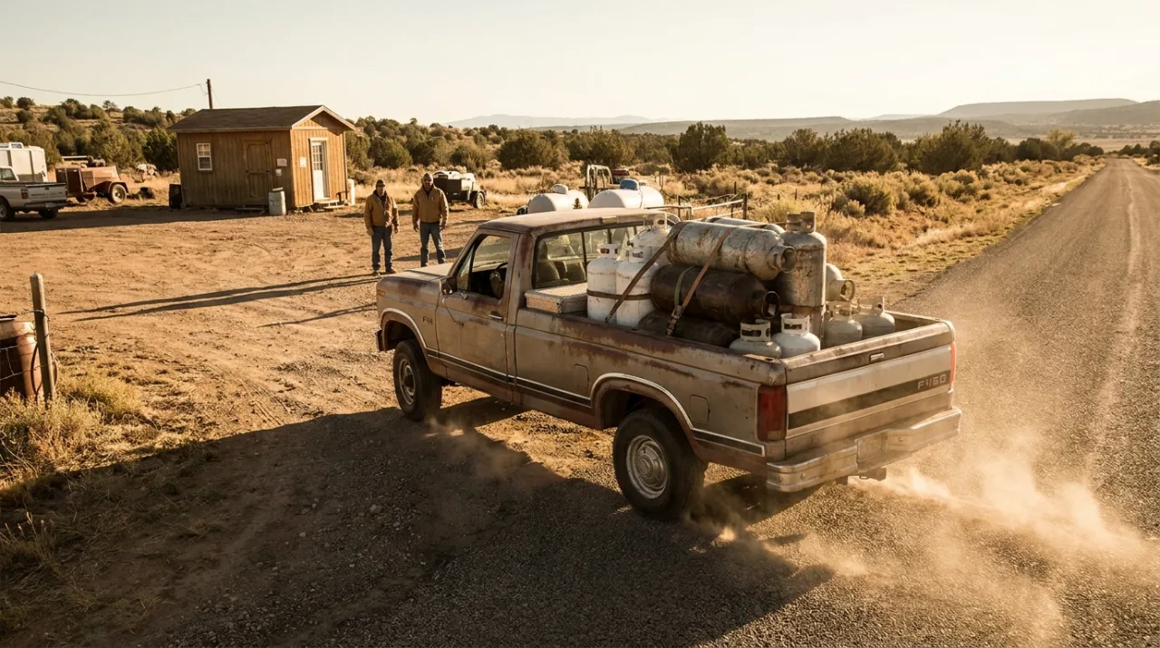 Propane tank refill and exchange — Albuquerque, NM