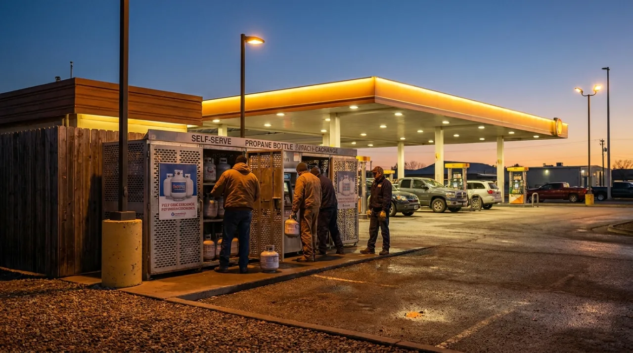 Propane tank refill and exchange — Orlando, FL