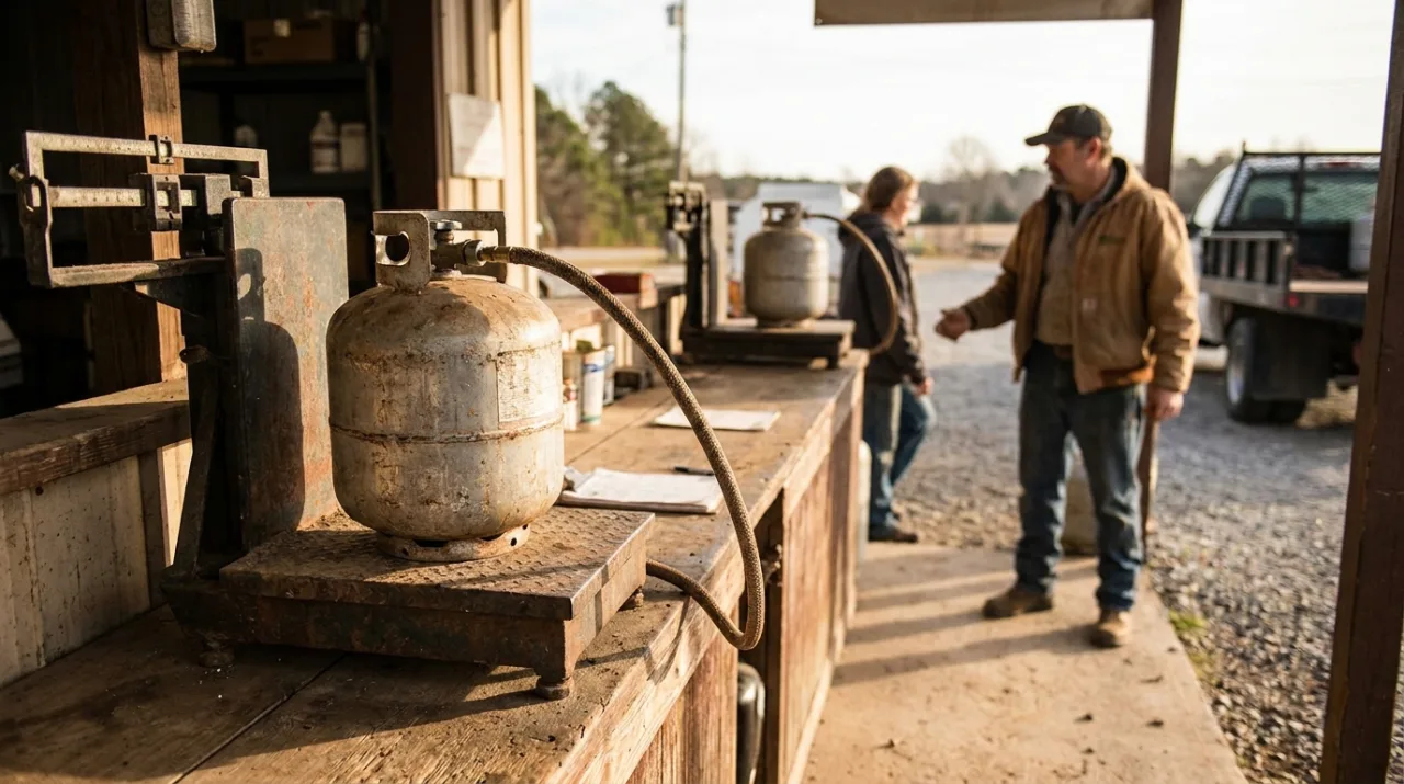 Propane tank refill and exchange — Lexington, KY