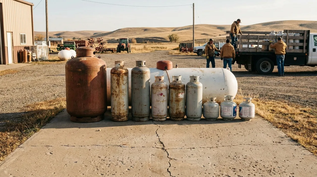 Propane tank refill and exchange — Mesa, AZ