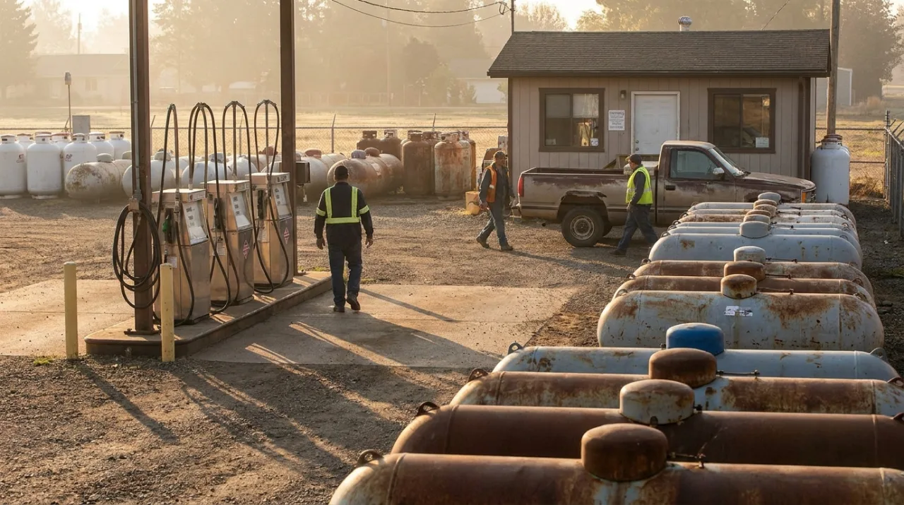 Propane tank refill and exchange — Columbus, OH