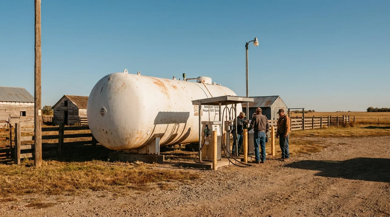 Propane tank refill and exchange — Glendale, AZ