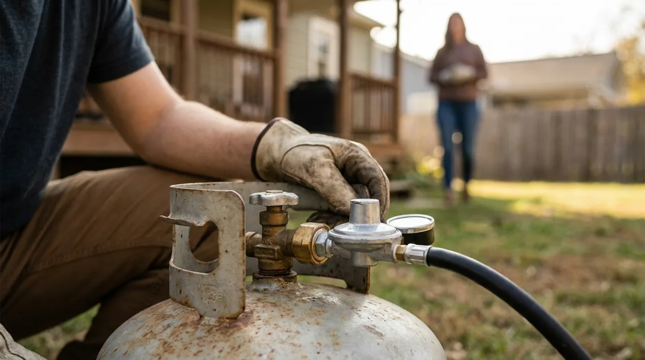 Propane tank refill and exchange — Oakland, CA